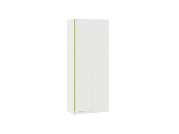 Модуль 10:  Шкаф угловой «Сканди» Дуб Гарден/Белая/Зеленый