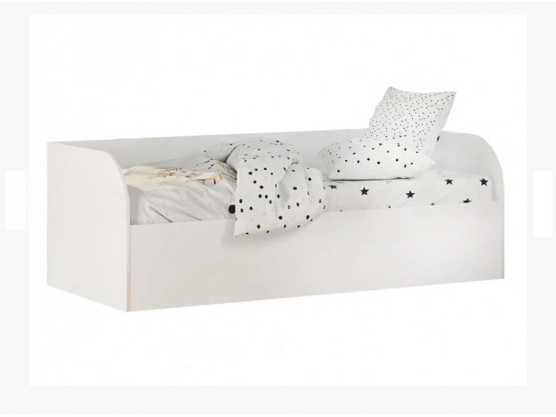 Кровать детская (с подъёмным механизмом) "Трио" КРП-01 (Белый)