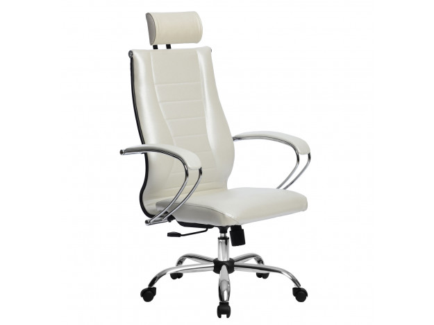 Эргономичное кресло МЕТТА Комплект 35 Белый Лебедь