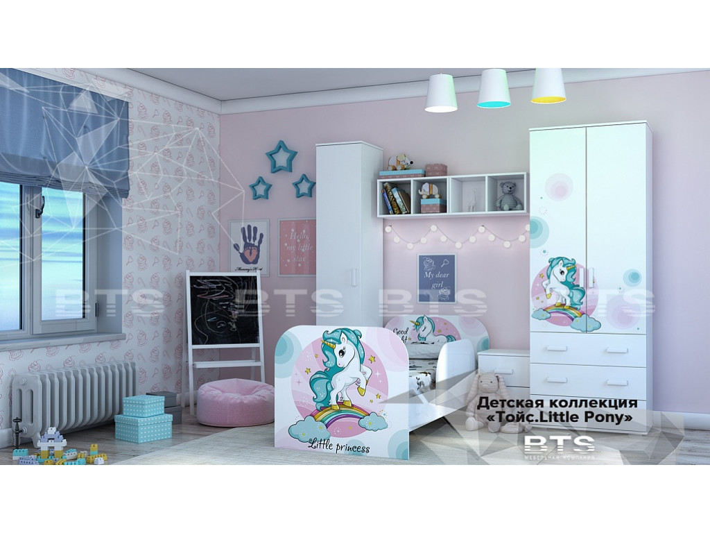 Кровать my little pony